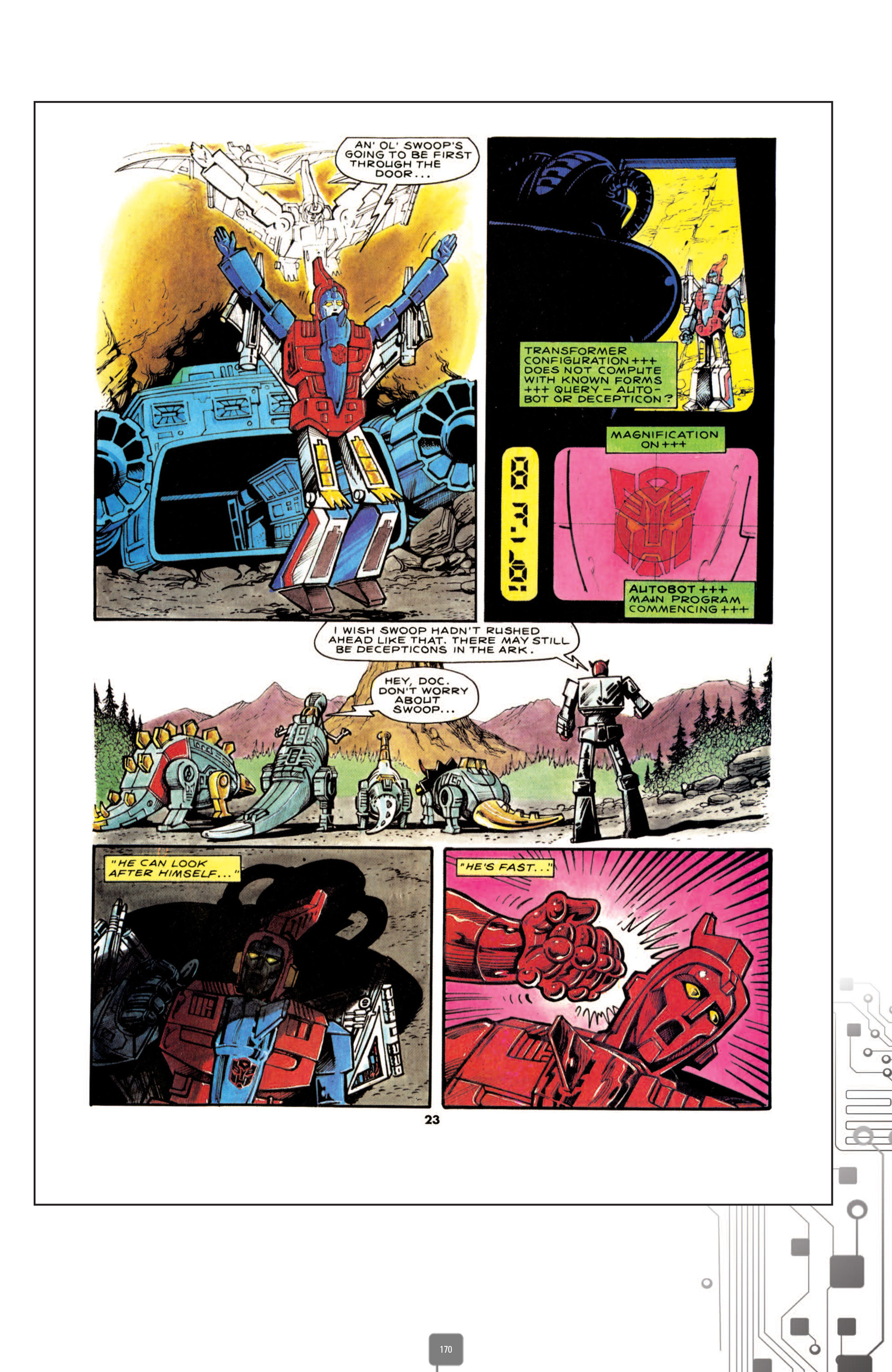 Read online The Transformers Classics UK comic -  Issue # TPB 1 - 171