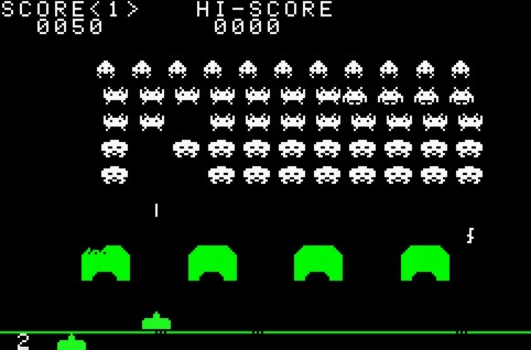 classic space invaders