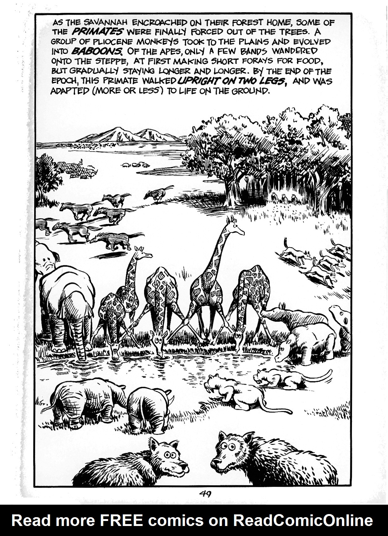 Read online The Cartoon History of the Universe comic -  Issue #1 - 54