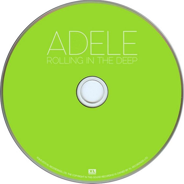 Single Adele Rolling In The Deep Encartes Pop