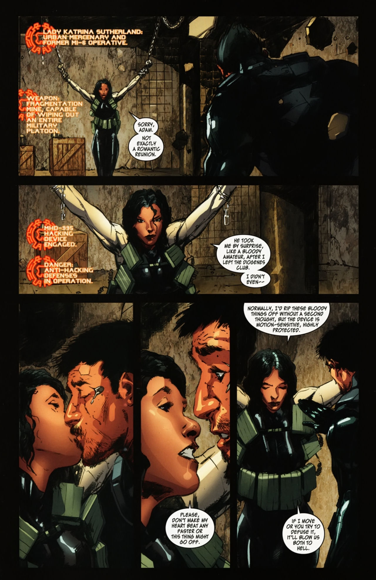 Read online Deus Ex comic -  Issue #6 - 20