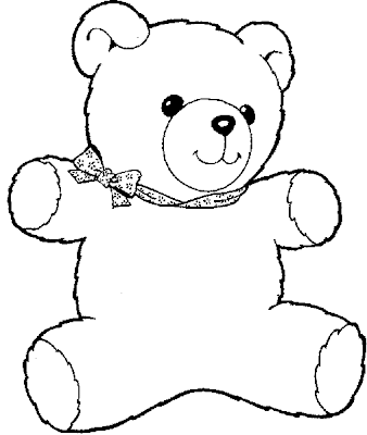 Bear Coloring Pages for Kids 