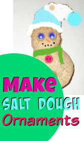 How to Make Salt Dough Recipe Christmas Ornaments Decorations