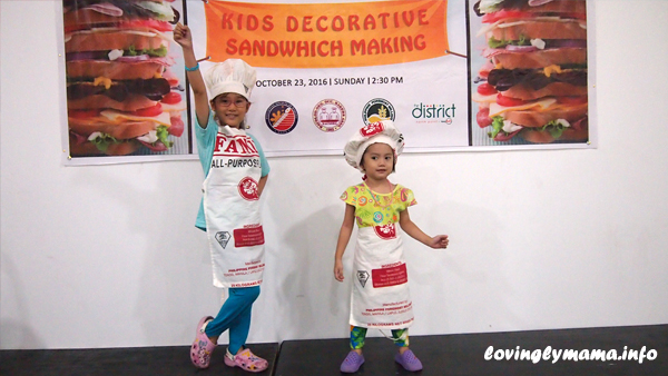 sandwich making activity, easy party ideas for kids - World Bread Day 2016 - Decorative Sandwich Making - BACNOBA - Bacolod mommy blogger