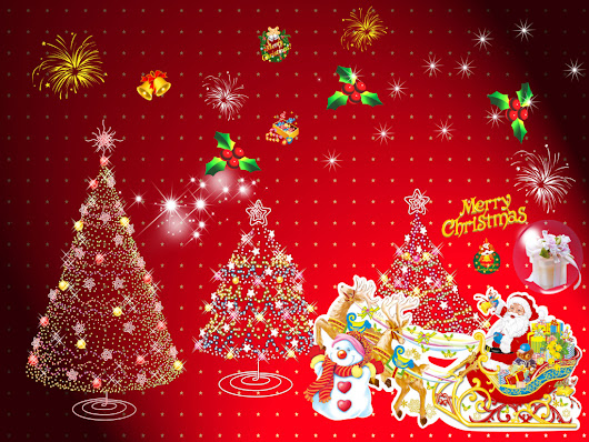 besplatne Božićne pozadine za desktop 1024x768 free download čestitke blagdani Merry Christmas Djed Mraz