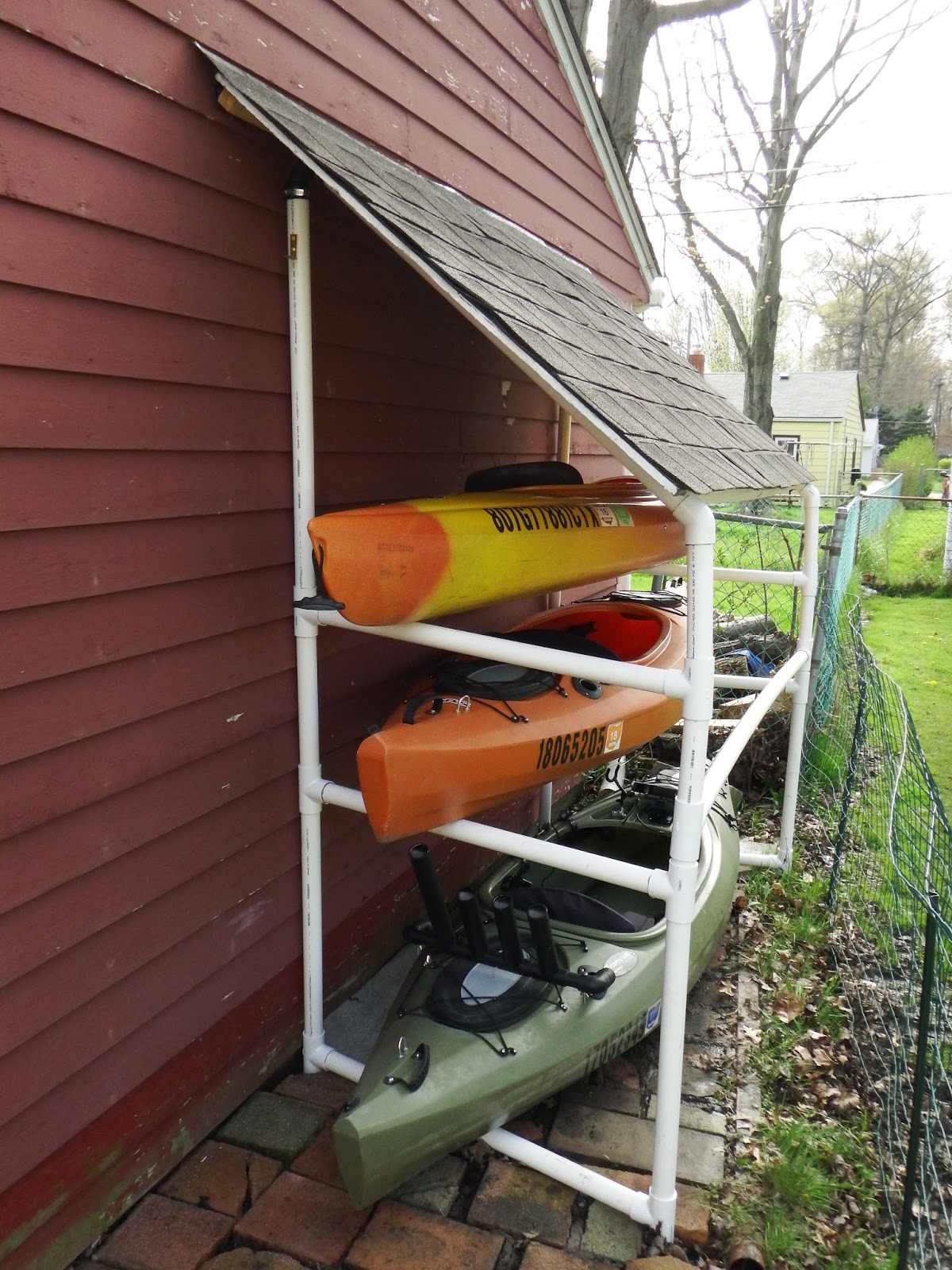 The Northern Spike Diy Kayak Storage Rack