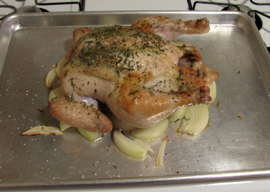 Smells Like Food in Here Crispy Rosemary Roast Chicken and Potatoes