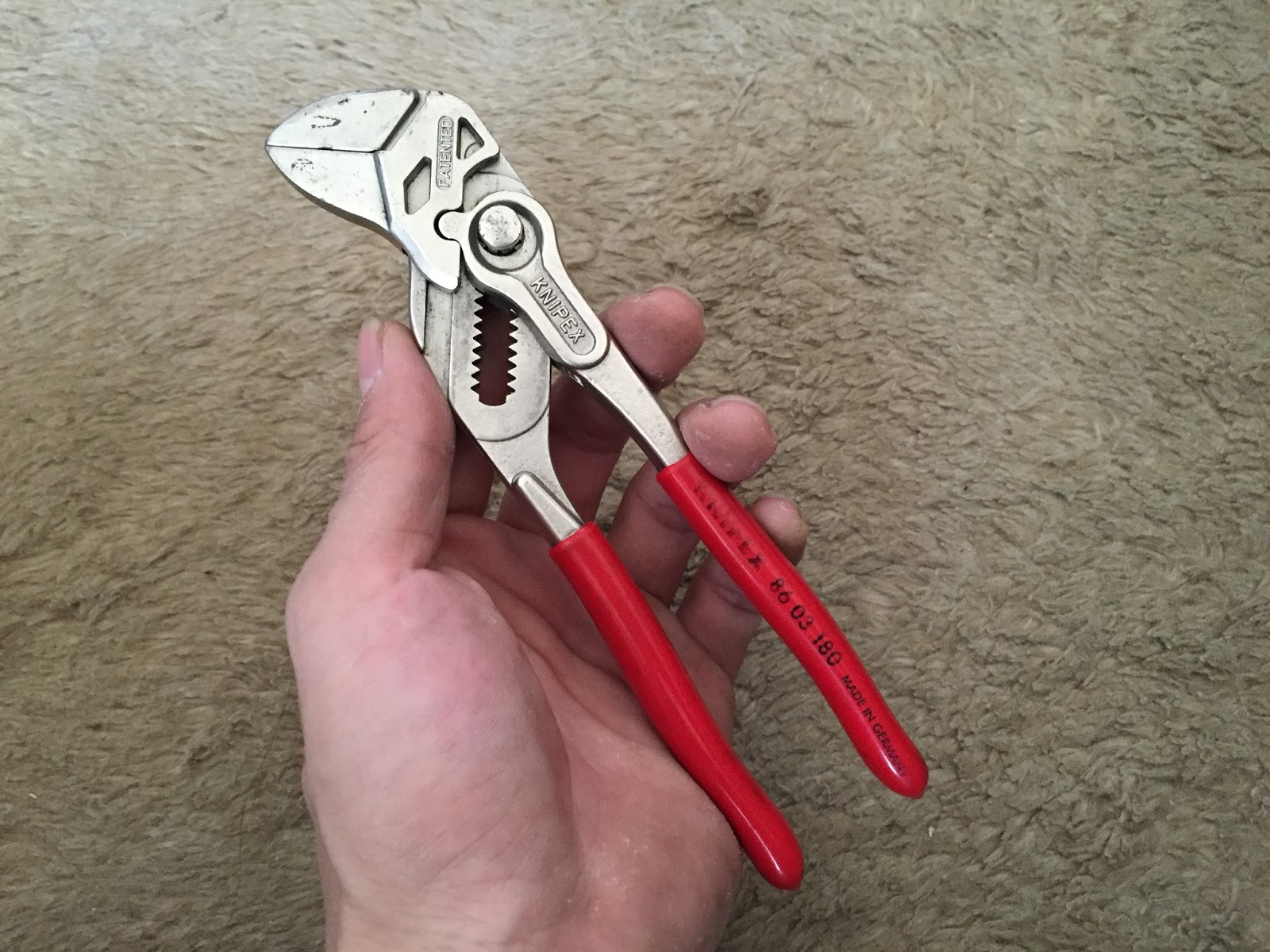 クニペックスの便利工具 / KNIPEX Pliers Wrench - XL1200
