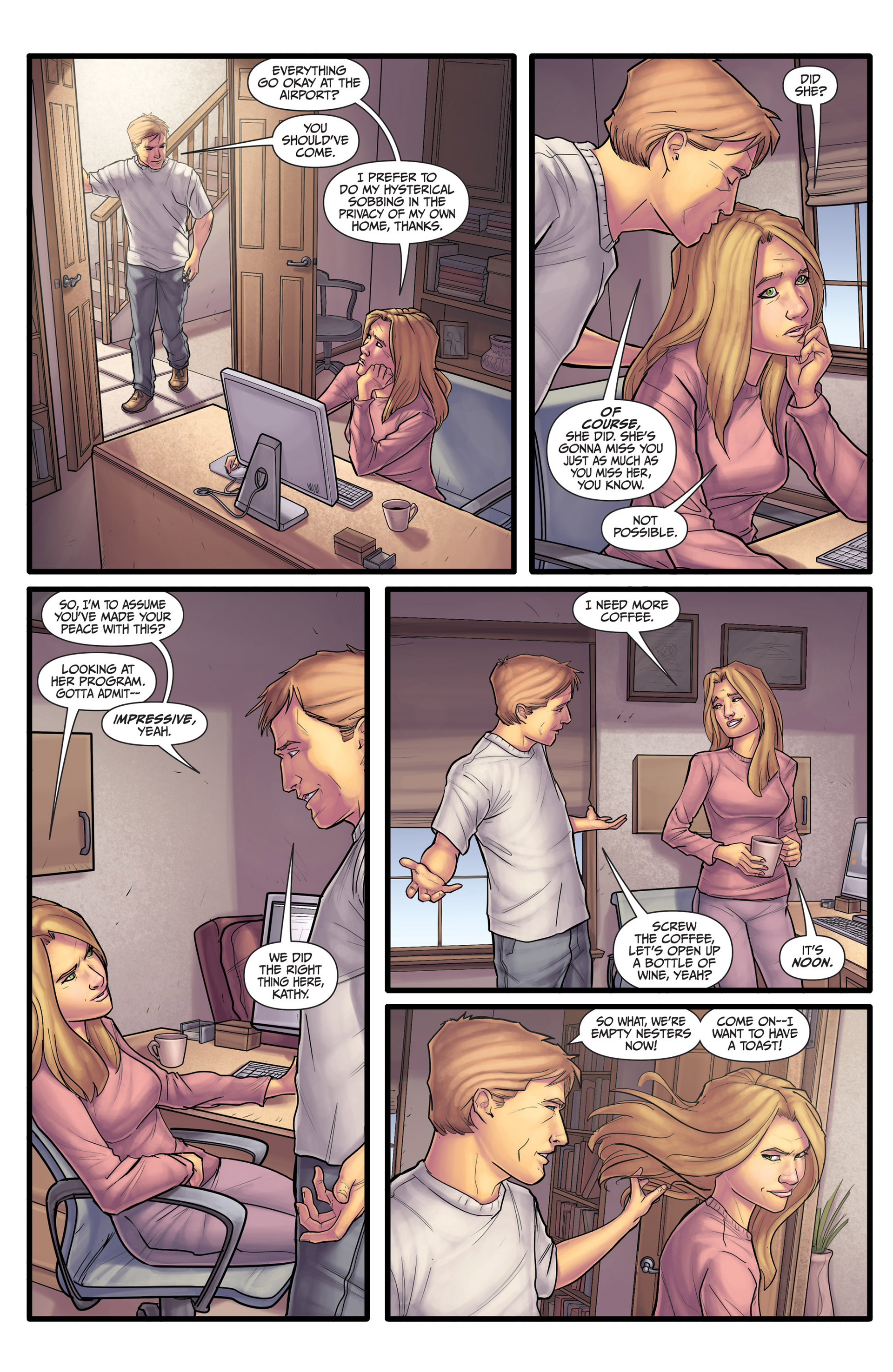 Read online Morning Glories comic -  Issue # _TPB 3 - 132