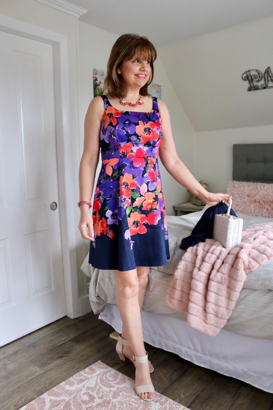 Amy's Creative Pursuits: Floral Fit and Flare From Stitch Fix: Fix #15