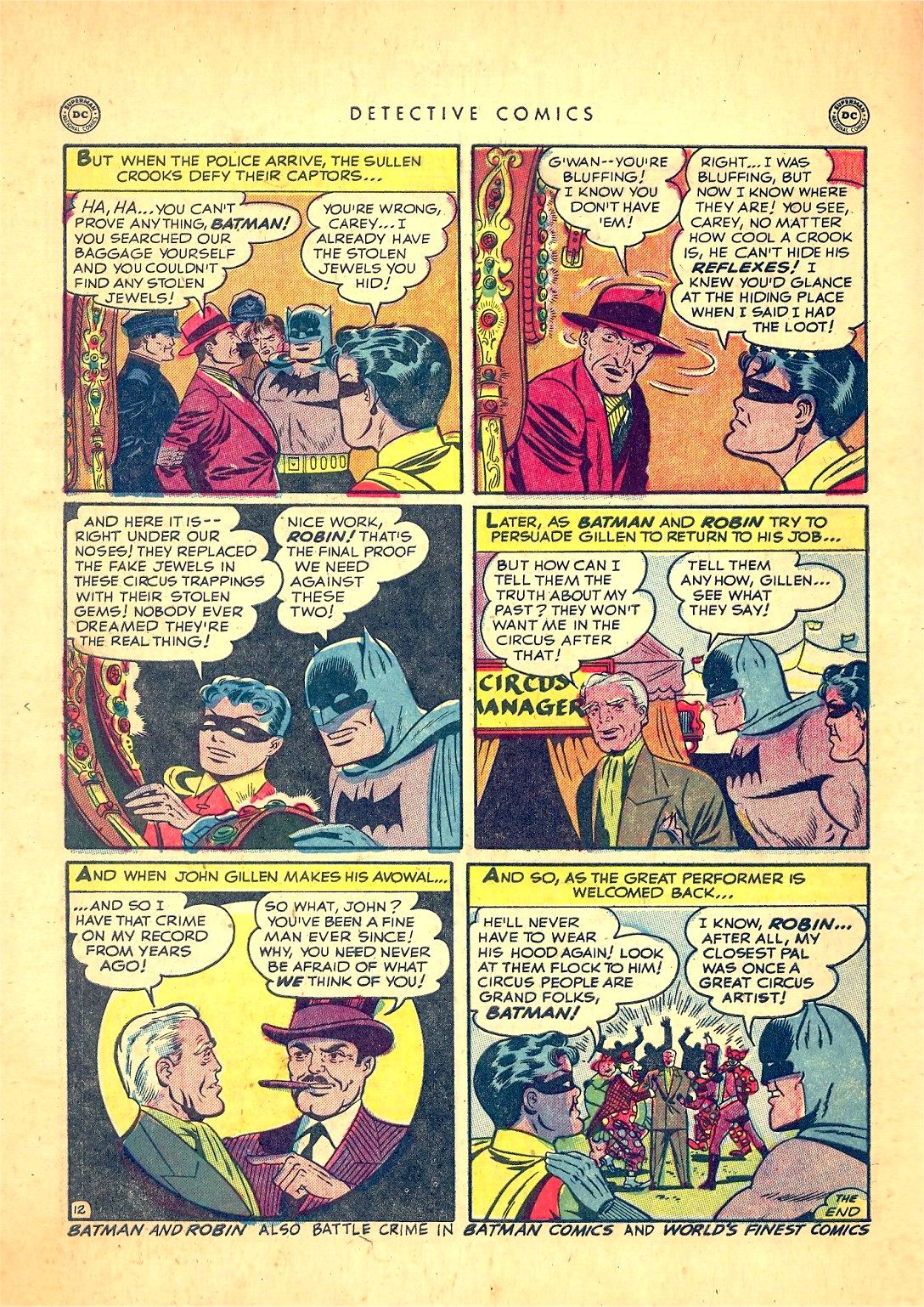 Read online Detective Comics (1937) comic -  Issue #166 - 14