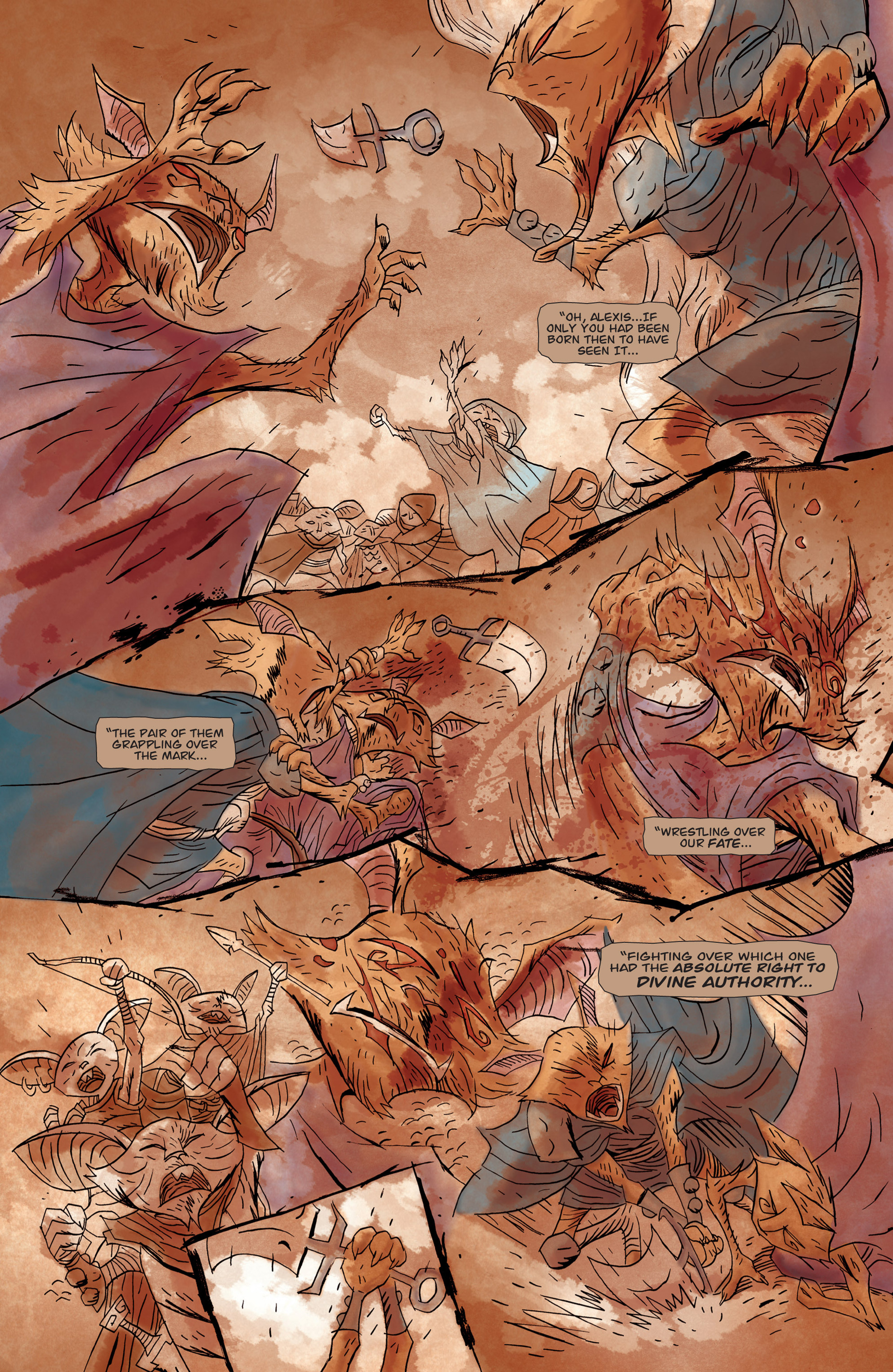 Read online The Mice Templar Volume 4: Legend comic -  Issue #6 - 15