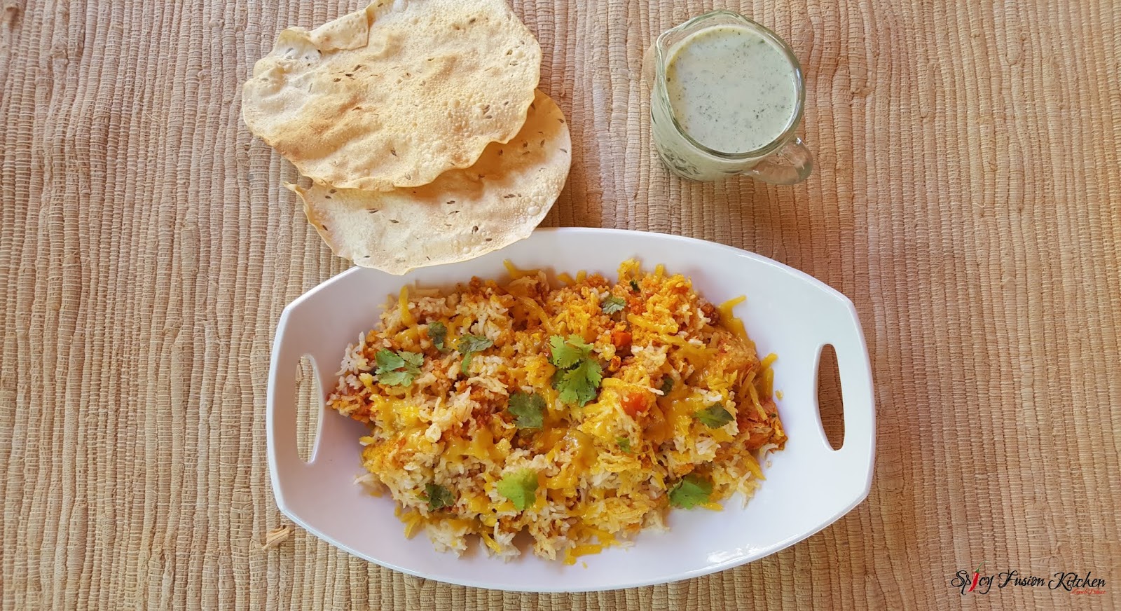 Healthy Chicken Rice Recipe Spicy Fusion Kitchen