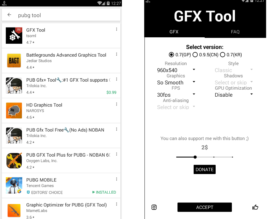 Что делает gfx tool