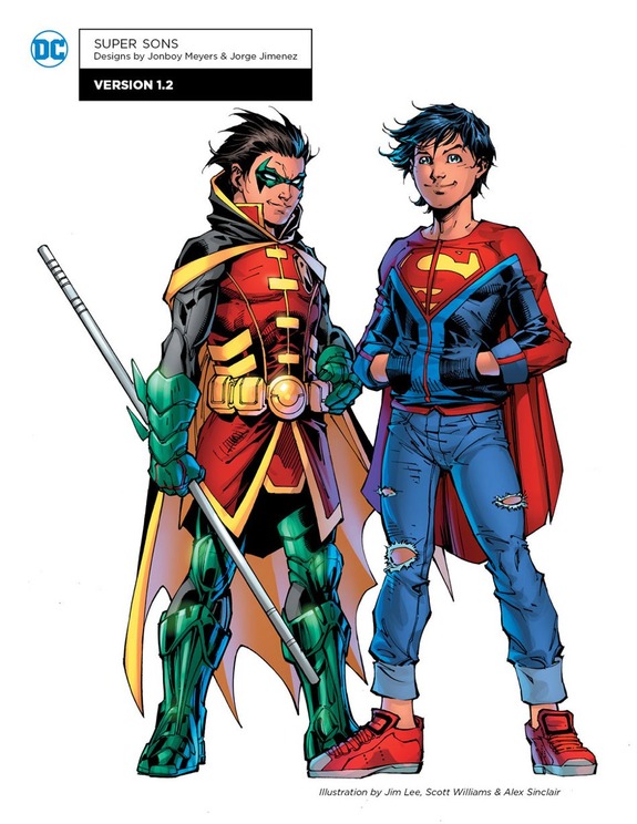 dc icons superboy and robin