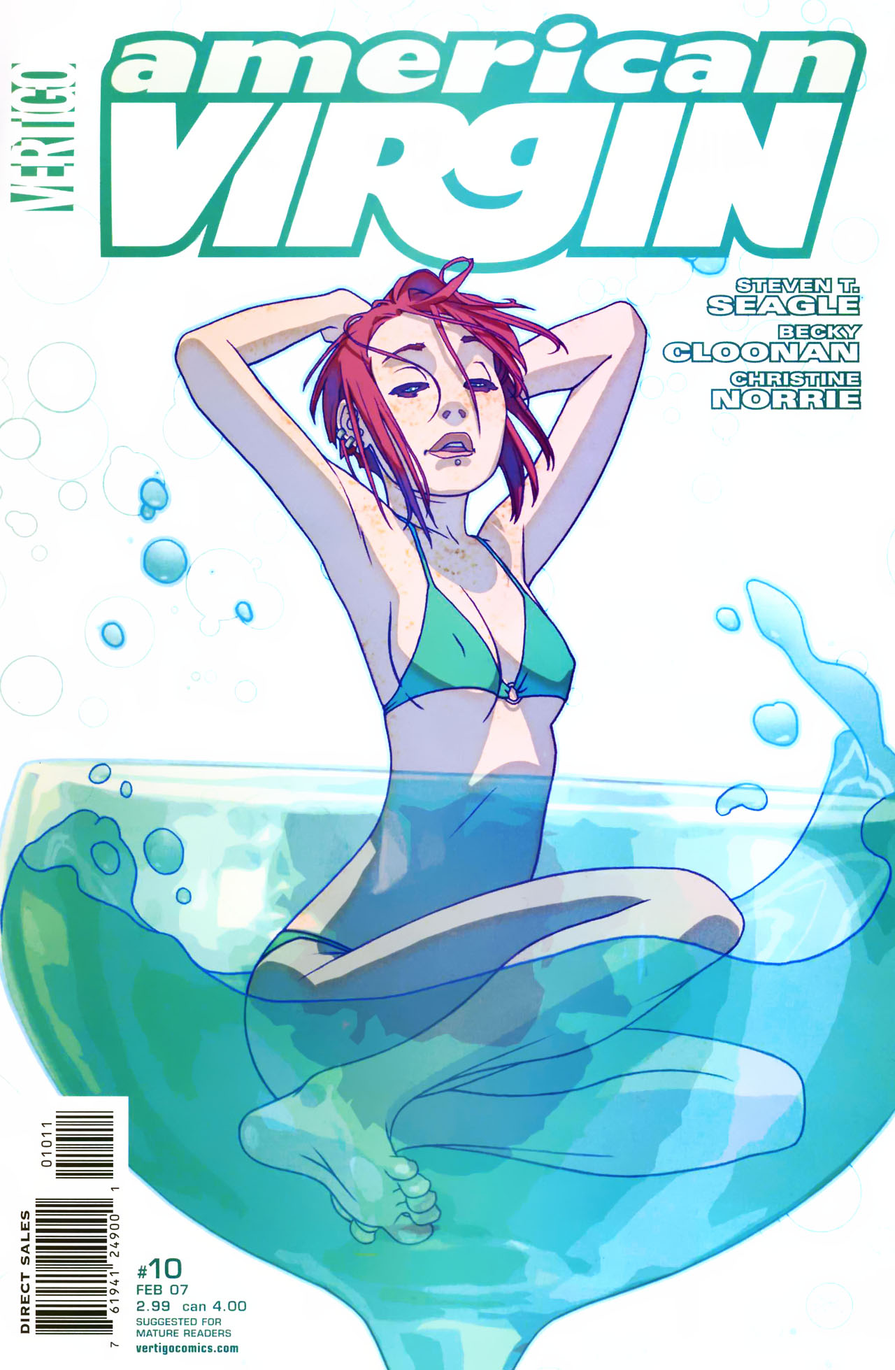 Read online American Virgin comic -  Issue #10 - 1