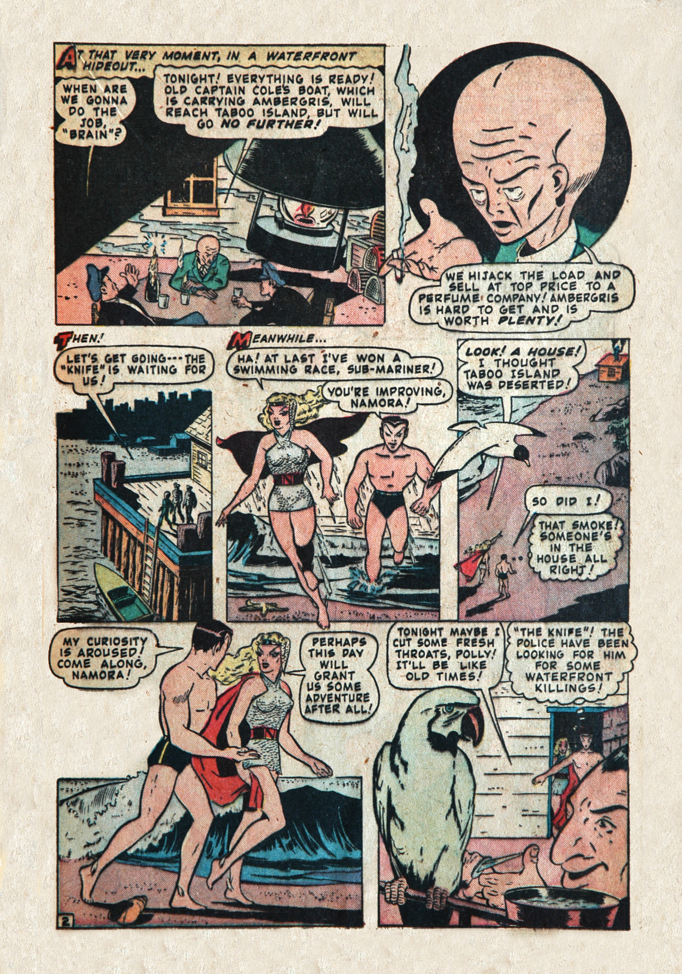 Read online Blonde Phantom Comics comic -  Issue #14 - 21