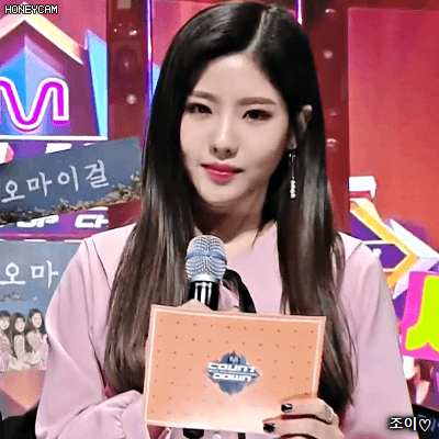 180201 엠카운트다운 구구단 막내 혜연.gif | 인스티즈