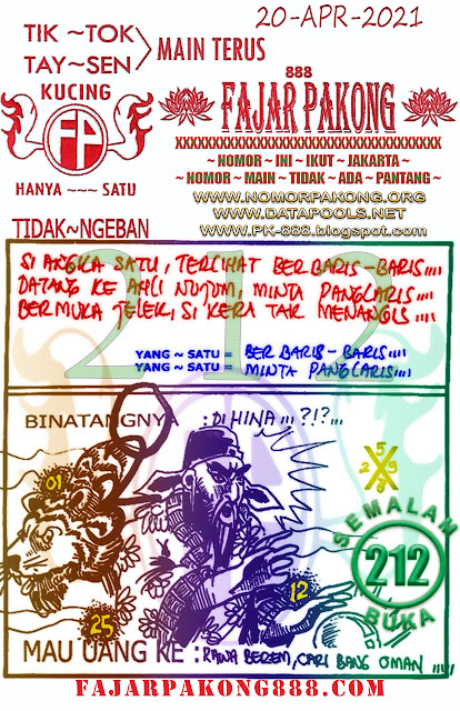 Kode Syair Hk 20 April 2021 Togel Hongkong Pangkalantoto