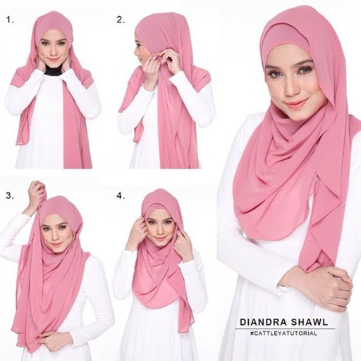 contoh tutorial hijab pashmina modern terbaru 2017/2018 contoh tutorial hijab pashmina modern terbaru 2017/2018