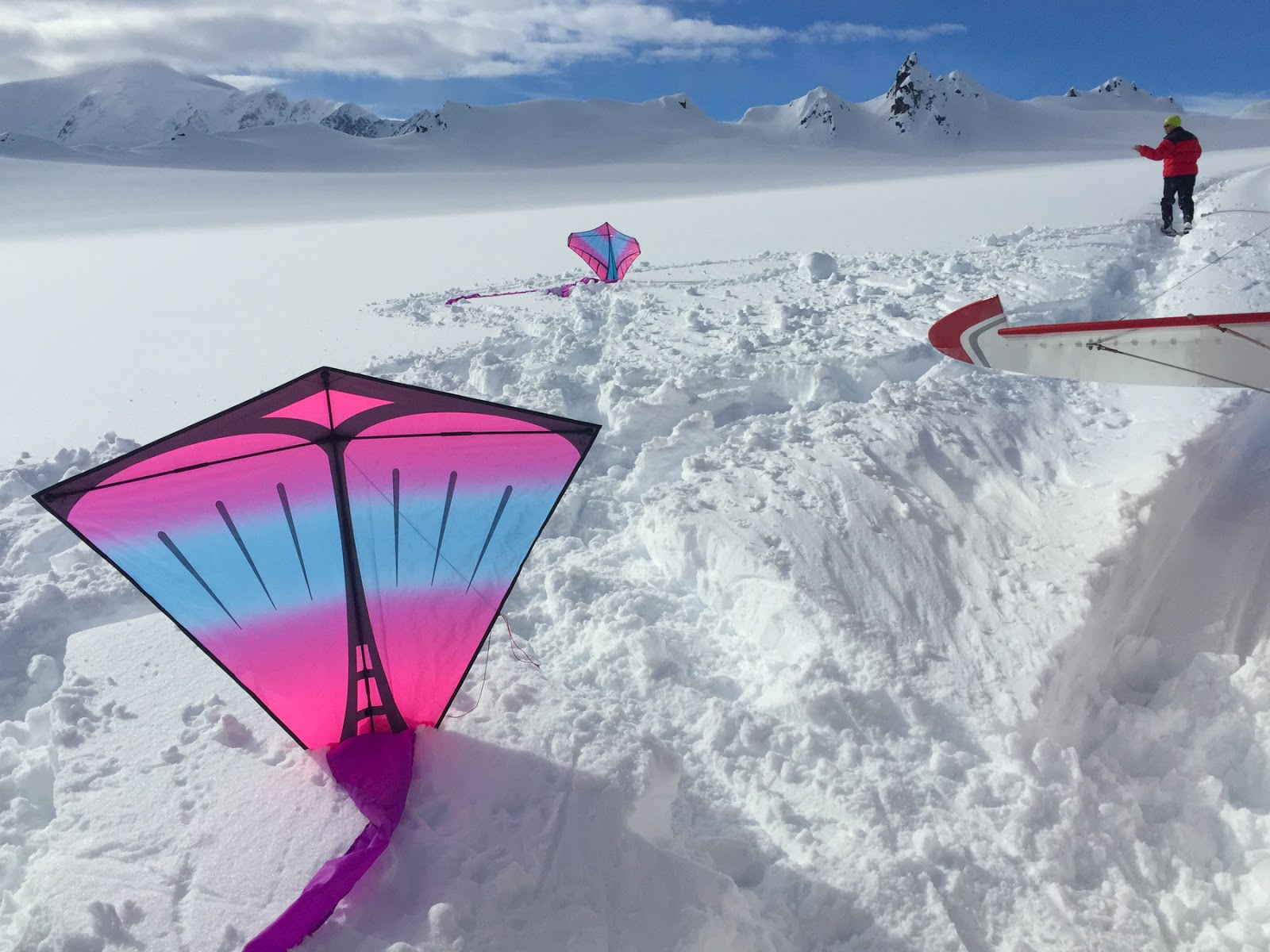 180PZ Prism Kite Technology in the Alaska Range