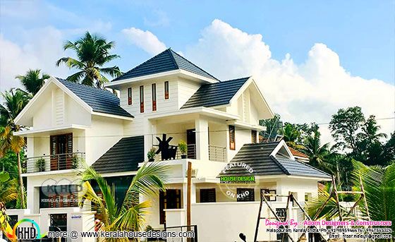 Completed 4bhk house at Kayamkulam