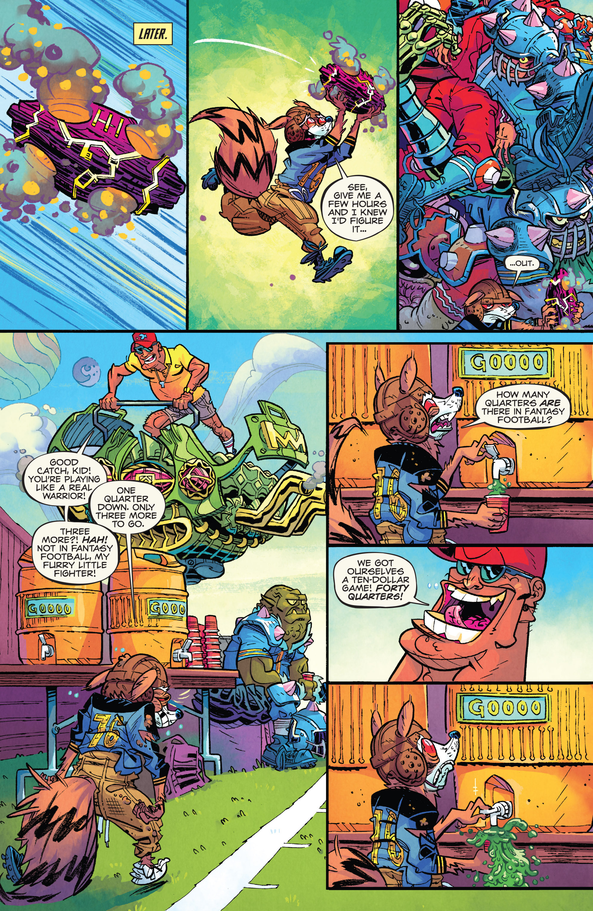 Read online Rocket Raccoon & Groot comic -  Issue #4 - 13