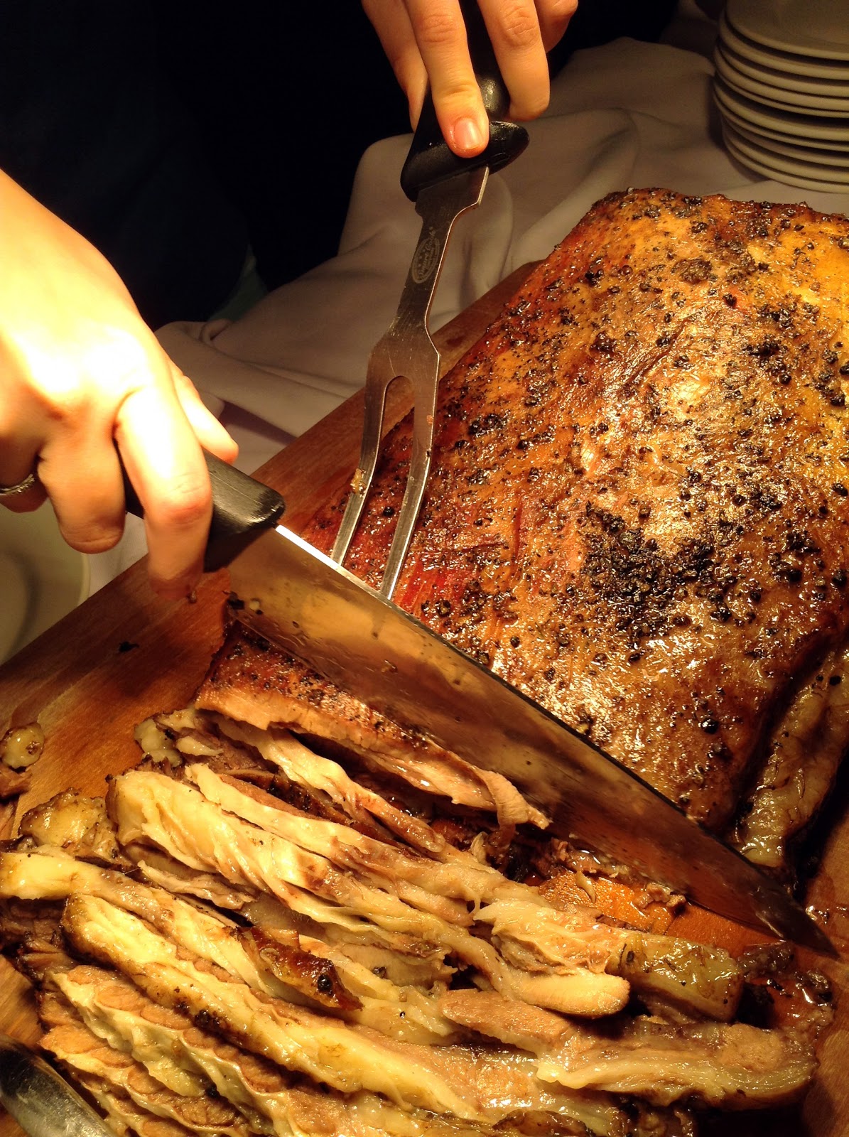 DUDE FOR FOOD Hillside Ranch And Here's the Beef...Corned Beef