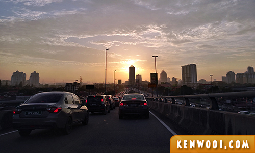 subang traffic jam