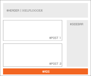 Blogger AdSense Ads Dah Luh leh Hman Dan Blog's Footer ah AdSense dah luh dan