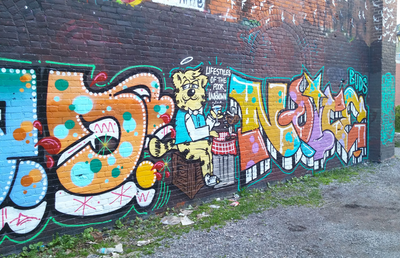 Exploriment: Hamilton Art Crawl Graffiti Tour