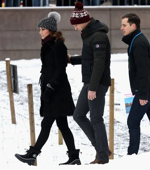 Kate Middleton and Prince William attended a Bandy hockey match