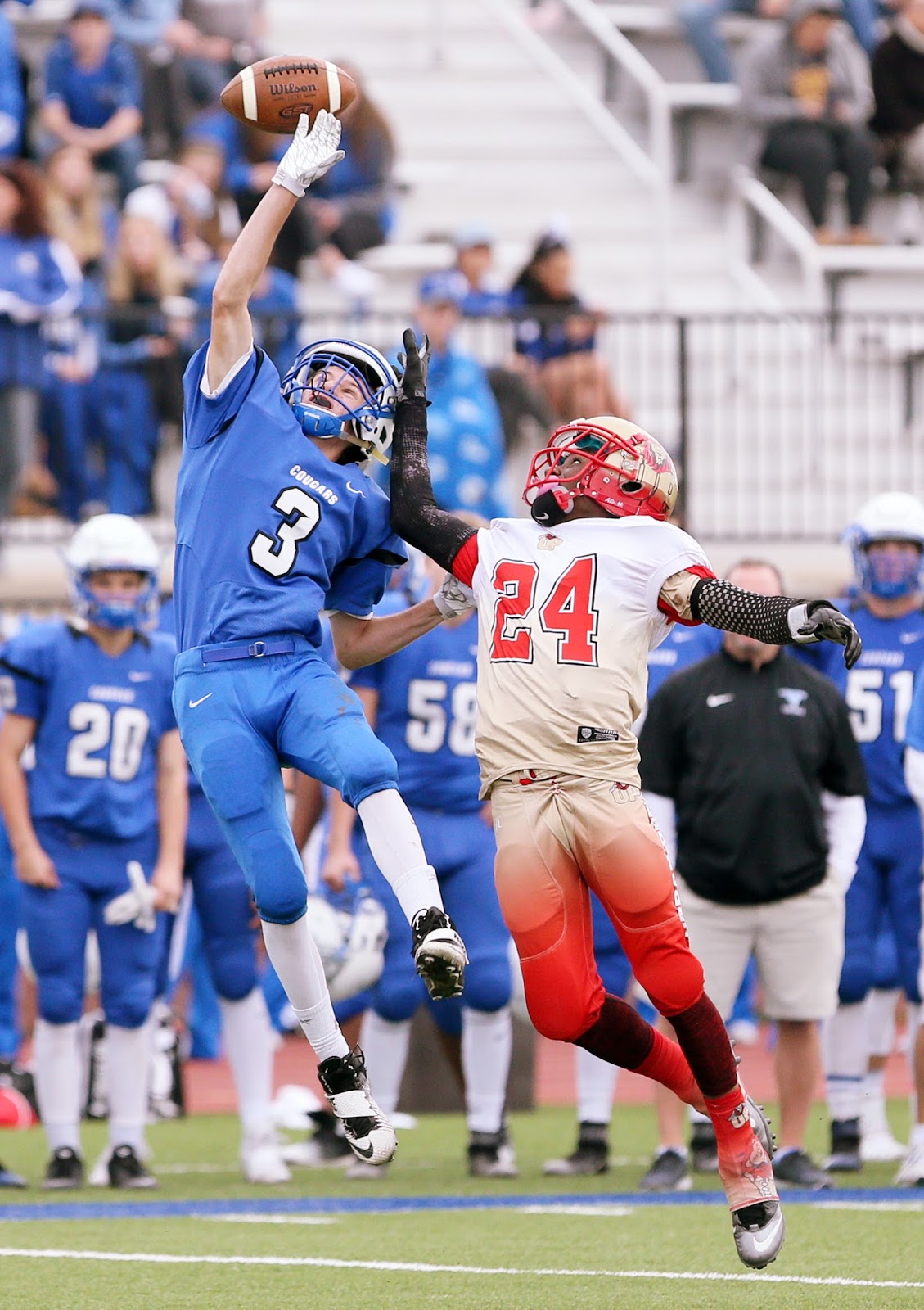 Mark Kodiak Ukena IHSA Class 5A Football Playoffs Urban Prep