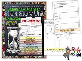  Short Story Flip Book is Included in this awesome back to school bundle