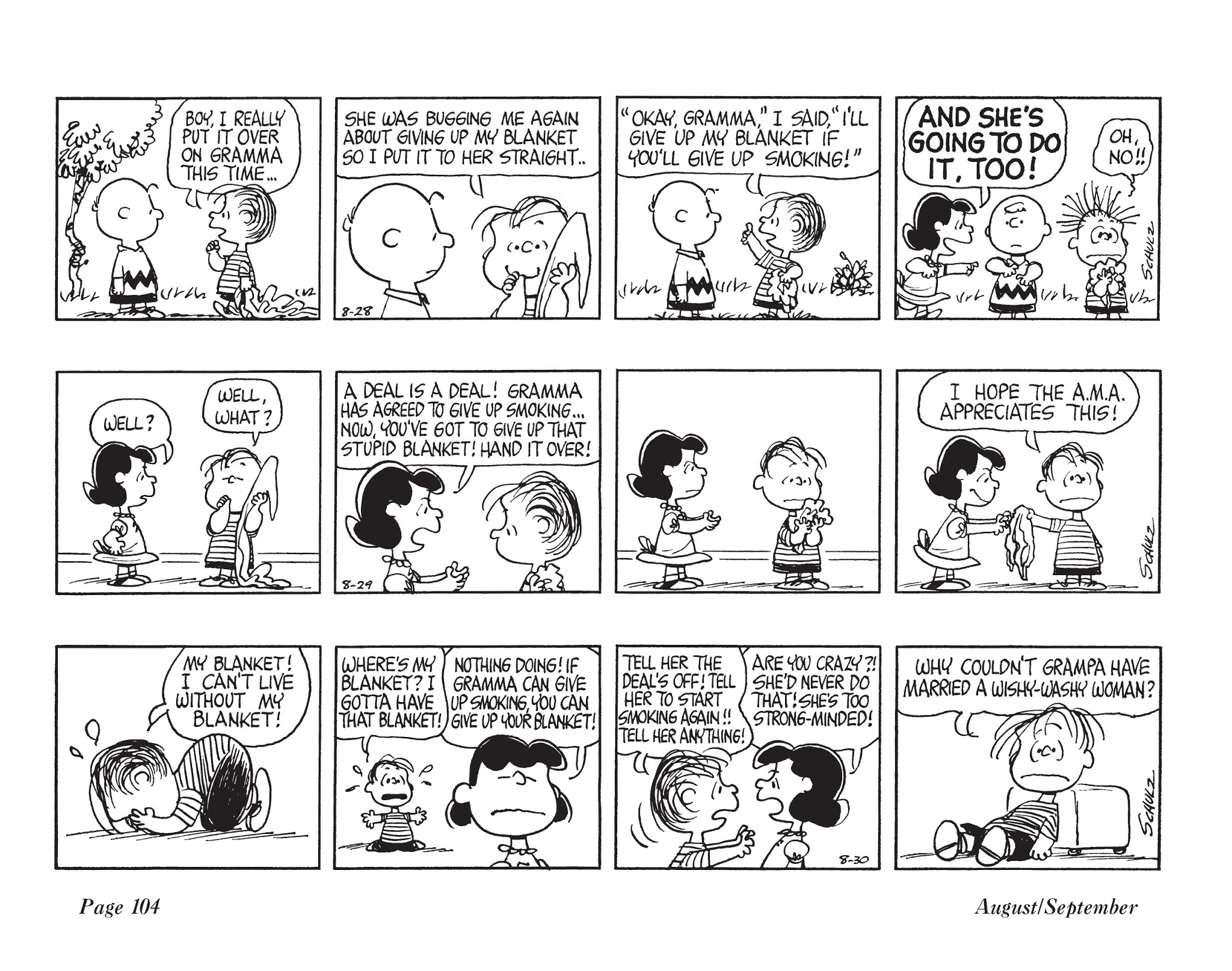 Read online The Complete Peanuts comic -  Issue # TPB 9 - 115