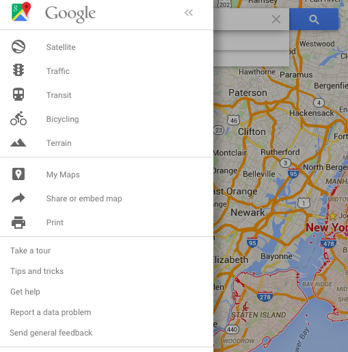 Google Maps Desktop