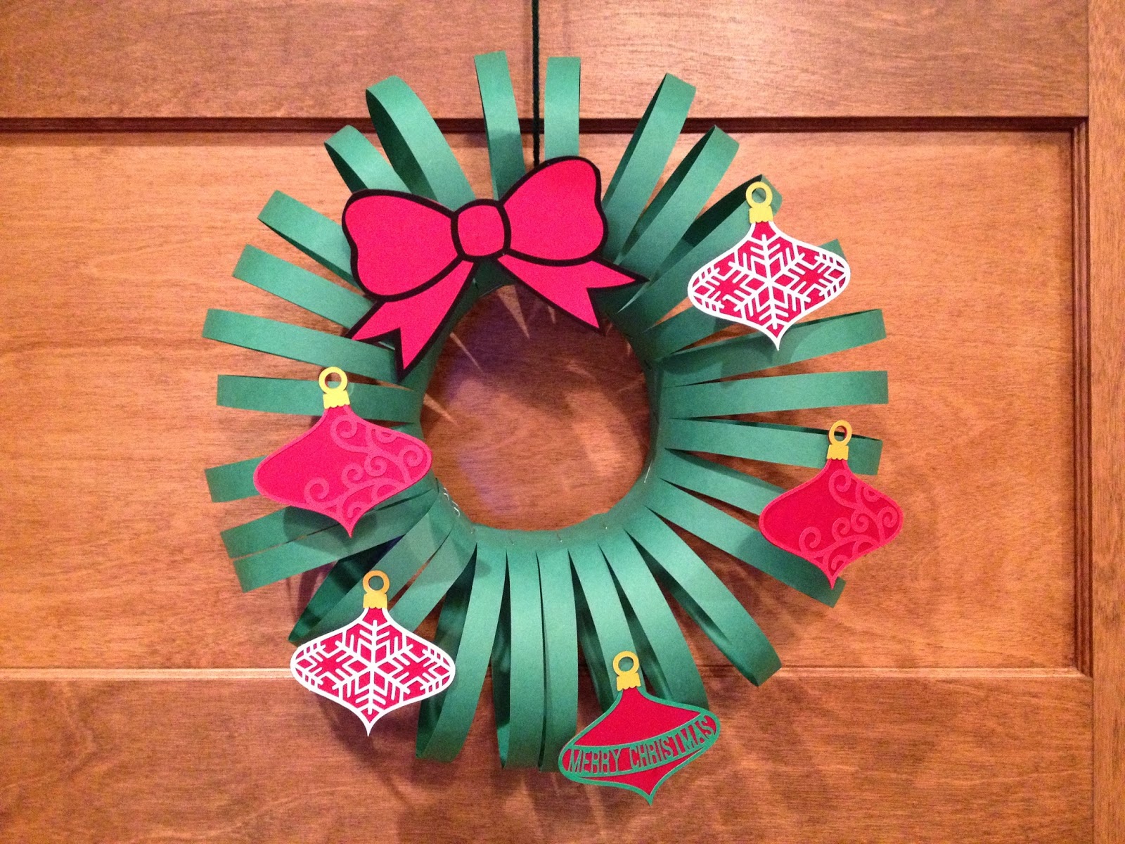Cats On The Homestead Paper Wreath Craft