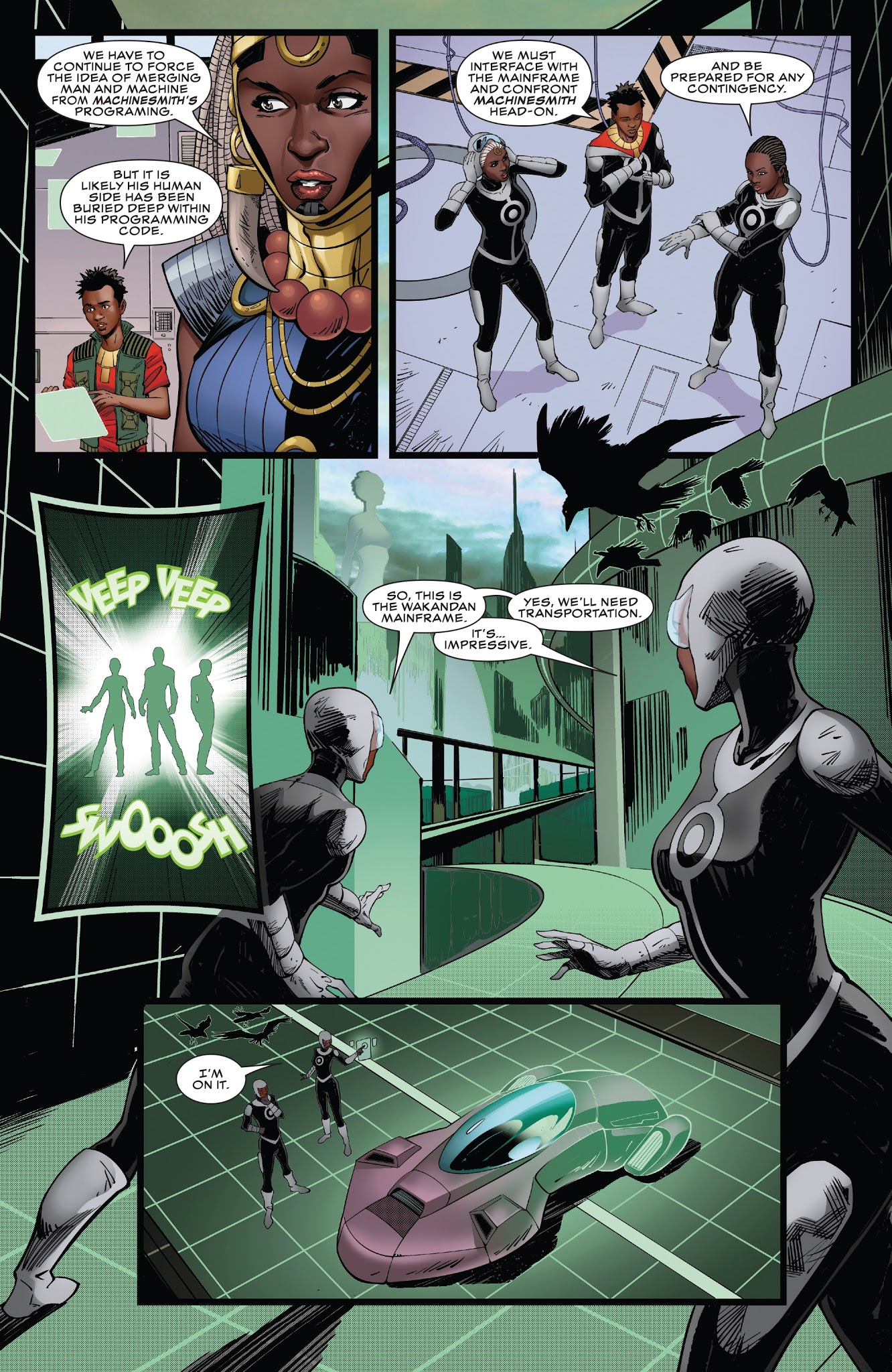Read online Black Panther: Soul of a Machine comic -  Issue #3 - 4