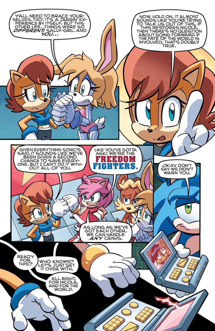 Read online Sonic The Hedgehog comic -  Issue #256 - 17