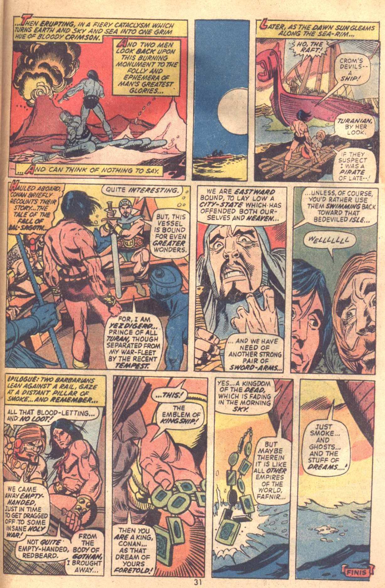 Read online Conan the Barbarian (1970) comic -  Issue #18 - 23