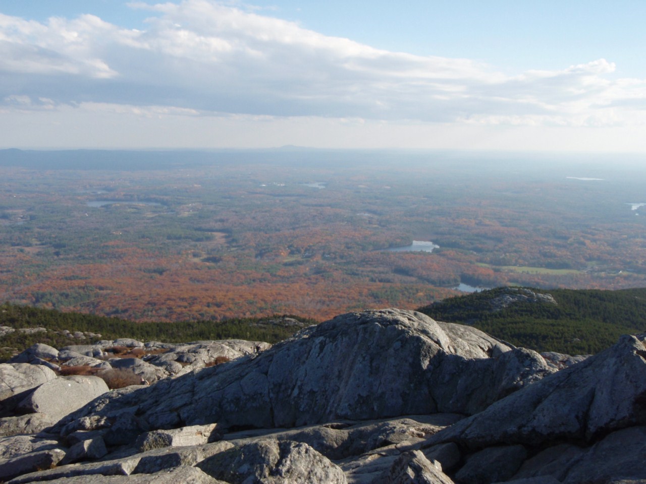 Matt's Hikes: A Fall Afternoon on Monadnock - October 20, 2012