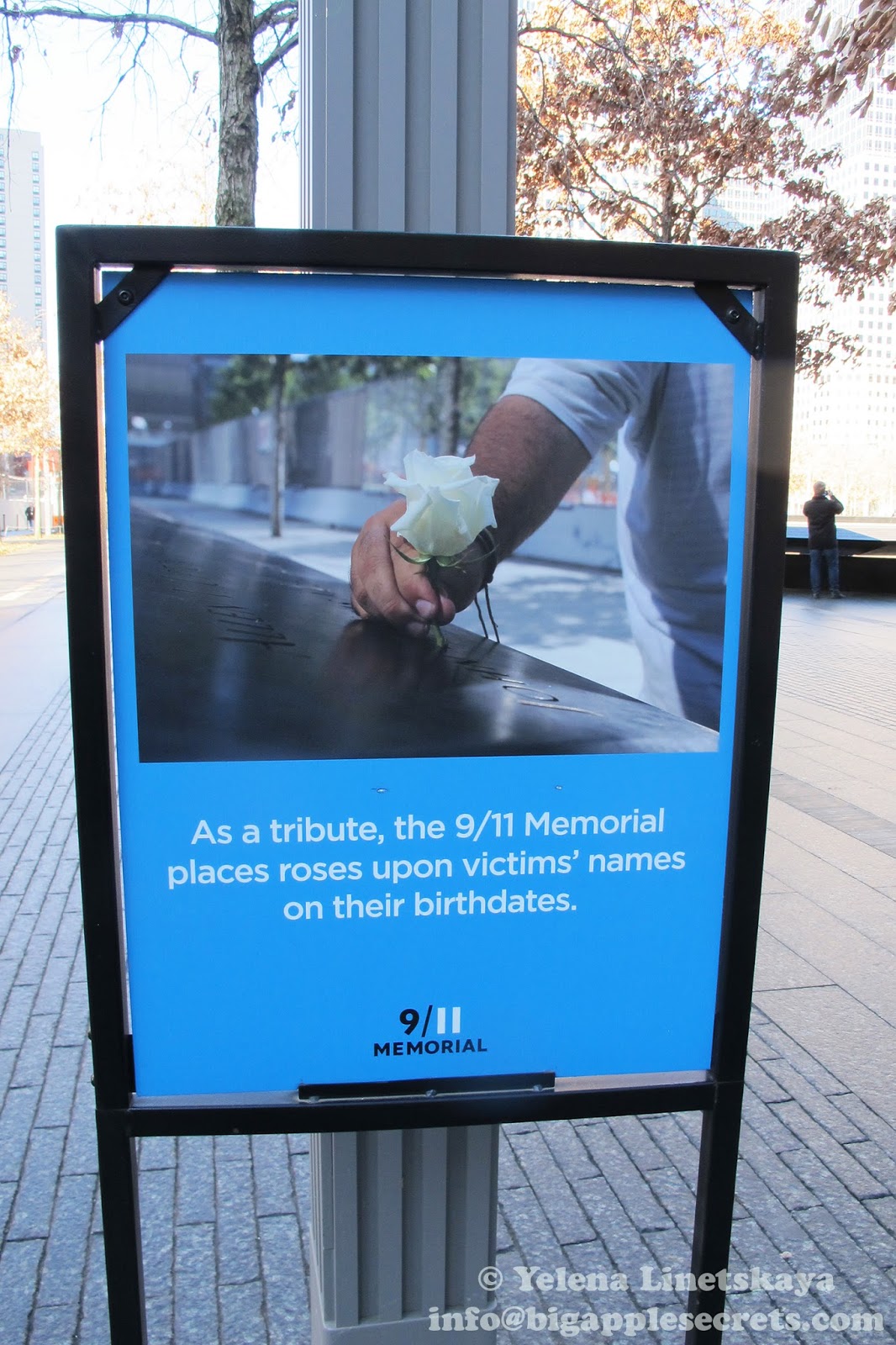 Big Apple Secrets: Reflecting Absence- September 11, 2001 memorial pools.