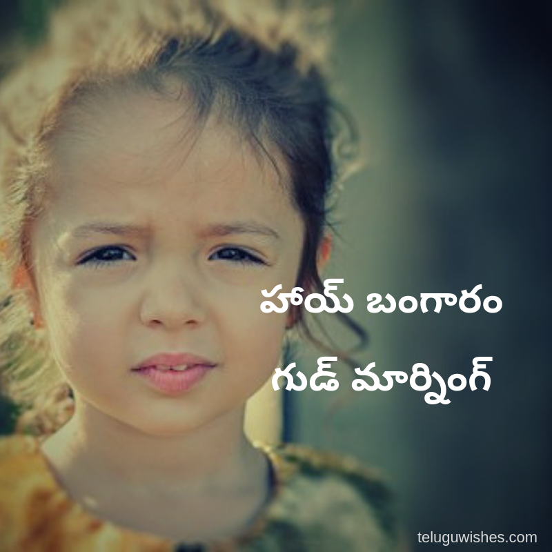 Funny Good Morning Messages In Telugu
