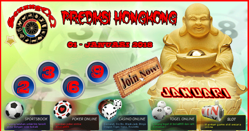 RAJATOGEL88 PREDIKSI TOGEL HONGKONG SENIN 01 JANUARI 2018 senangqq