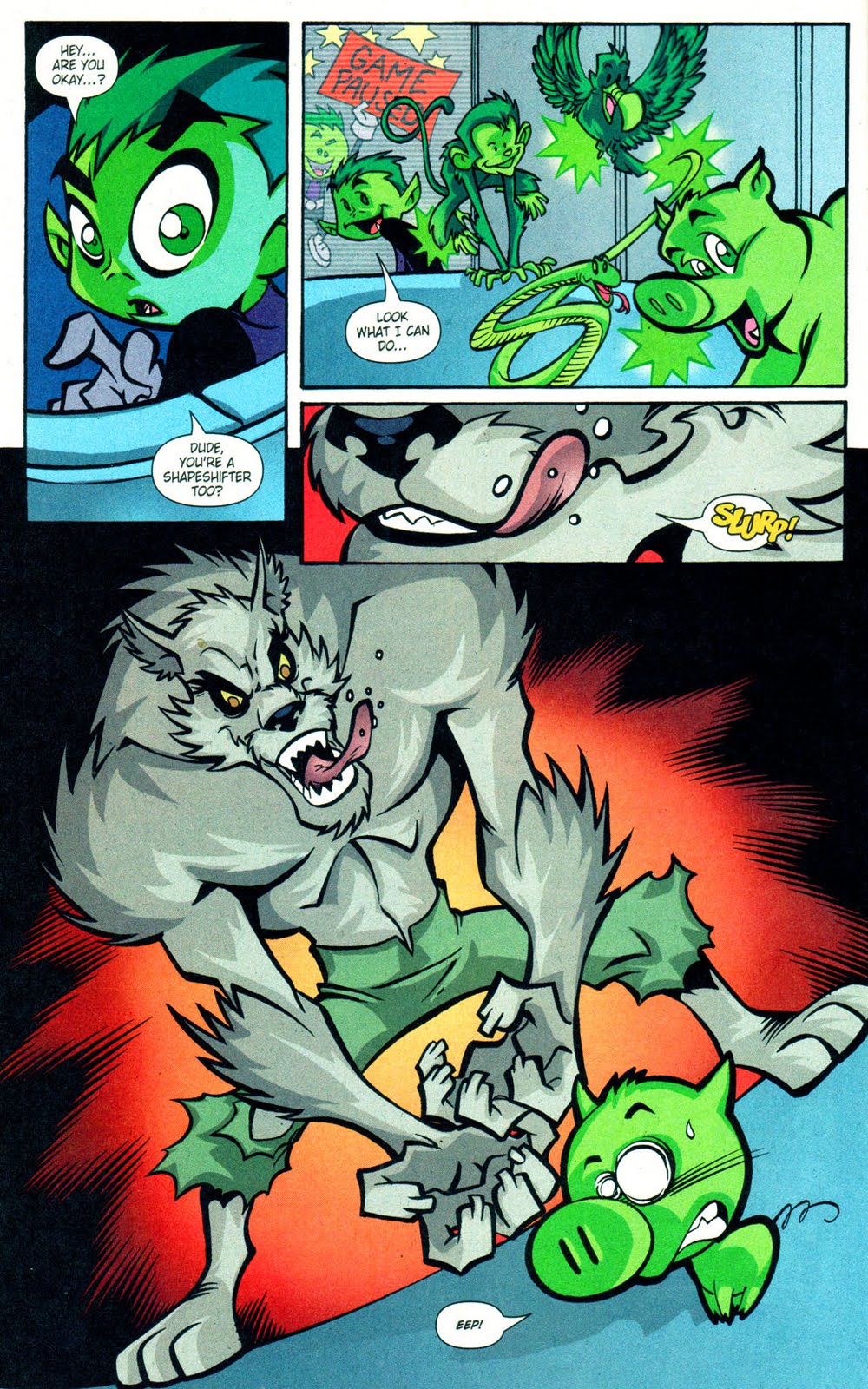 Teen Titans GO!: #13 What Time is it, Mr. Wolf?