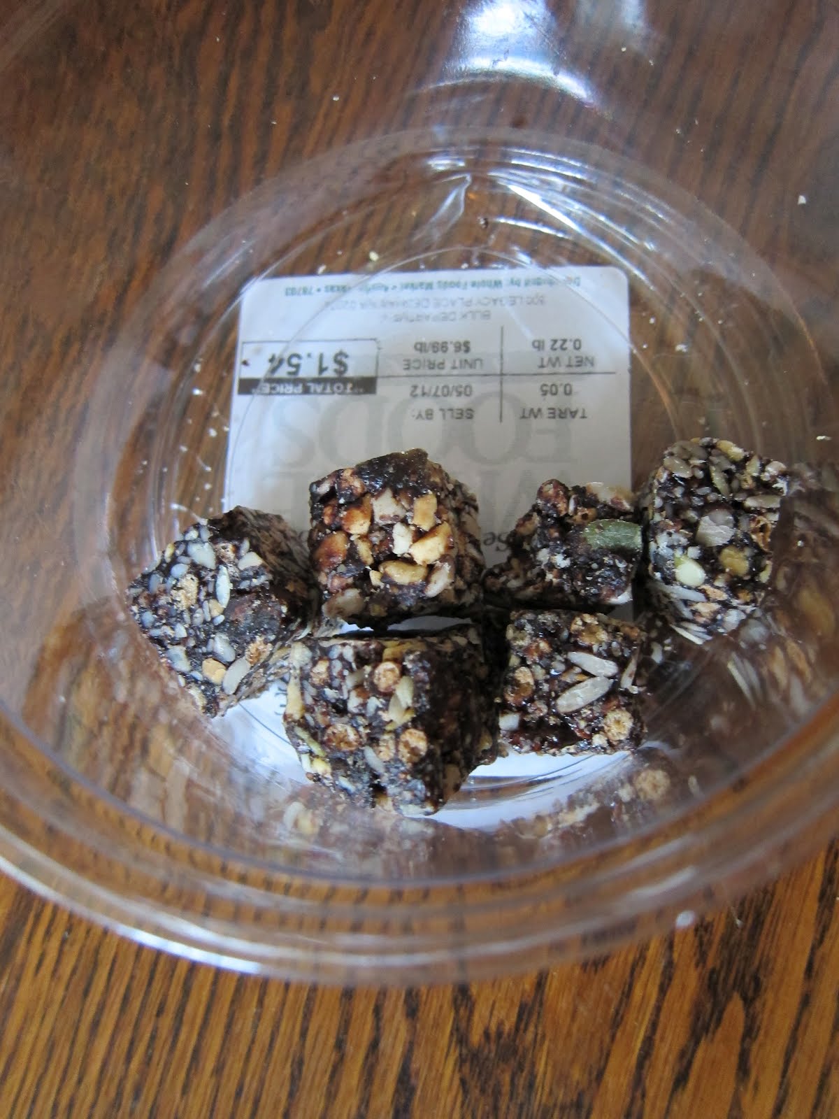 veganmama What the Bulk!?!?!? Carob Spirulina Energy Bites