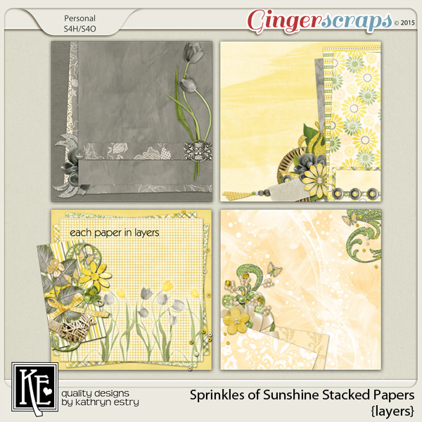Kathryn's Digital Designs Sprinkles of Sunshine Sets 1 Each!