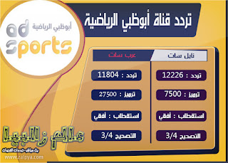 ظبي قناة الرياضية ابو تردد قناة