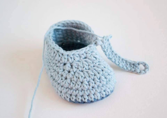 Tutorial #108: Zapatitos a Crochet - FotoTutorial ~ CTejidas [Crochet ...