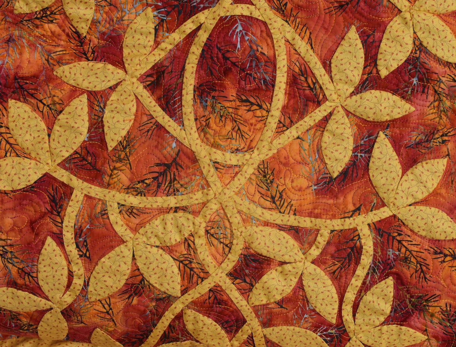 Stitchnquilt Magic Vine Quilt